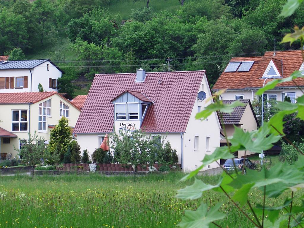 Pension Fitnessoase Eussenheim ภายนอก รูปภาพ